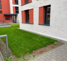 Aussenanlage Neubau 3 Zimmer Garten Wohnung in Bessungen