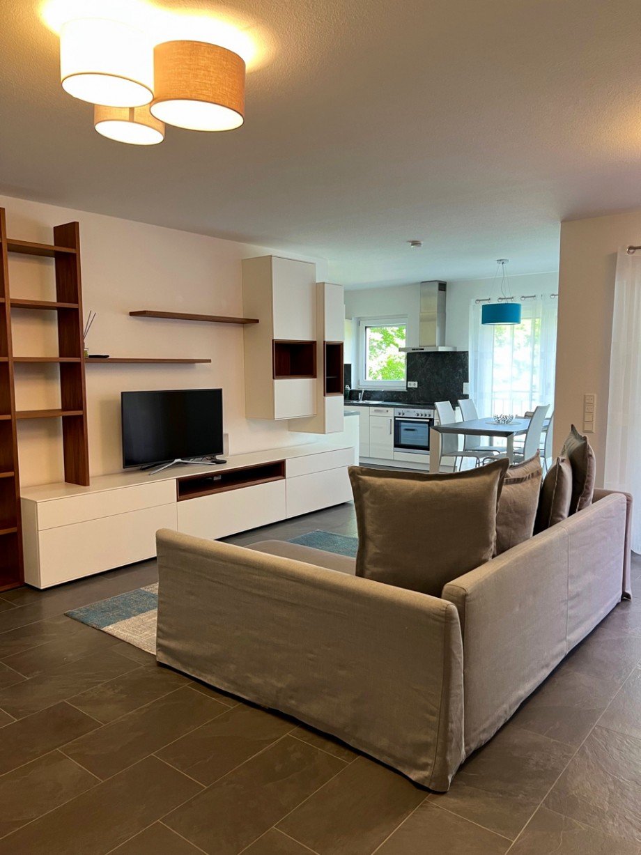 Wohnzimmer Etagenwohnung Darmstadt