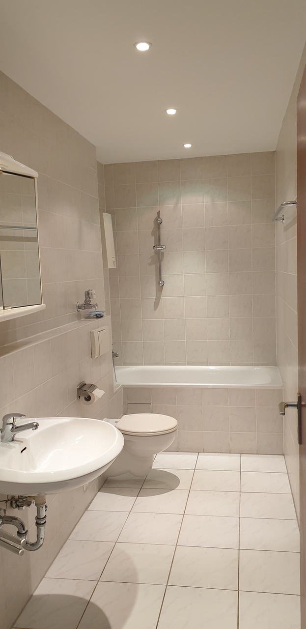 Badezimmer Erdgeschosswohnung Darmstadt