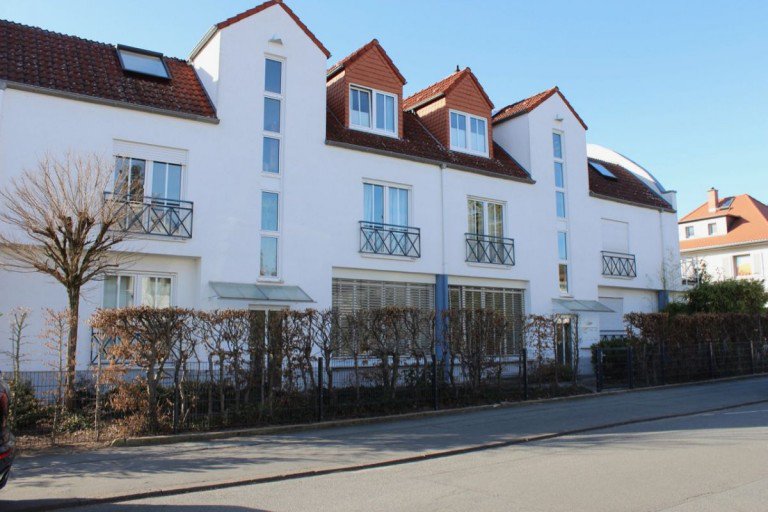 Ansicht - ruhige Seitenstra�e Darmstadt Erdgeschosswohnung Gro�z�gige 2 Zimmerwohnung in ruhiger Lage von Eberstadt