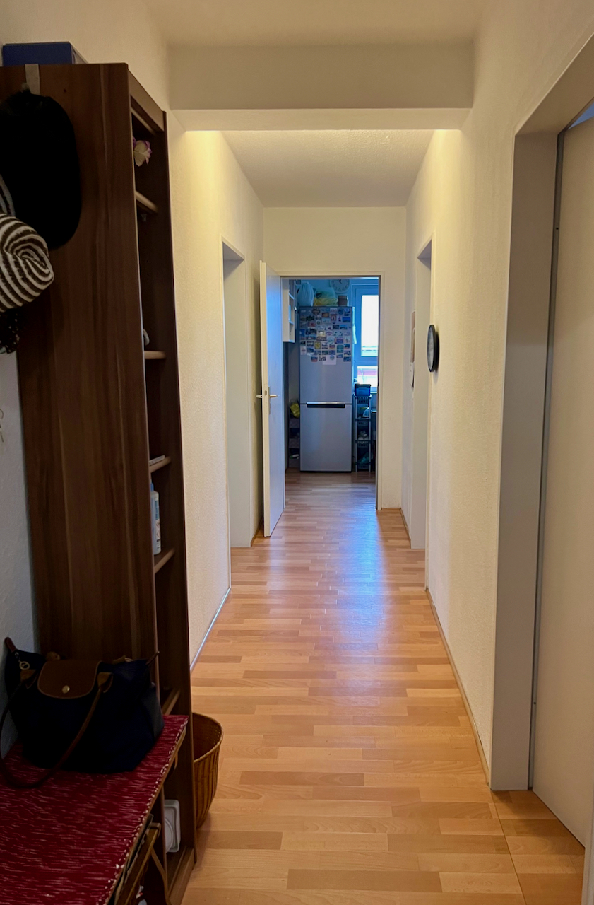 Flur Weiterstadt Racano Immobilien Dachgeschosswohnung Weiterstadt