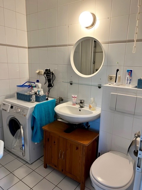Badezimmer Etagenwohnung Darmstadt