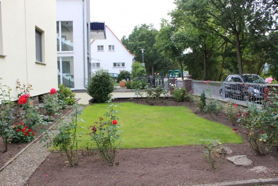 Vorgarten Erdgeschosswohnung Darmstadt