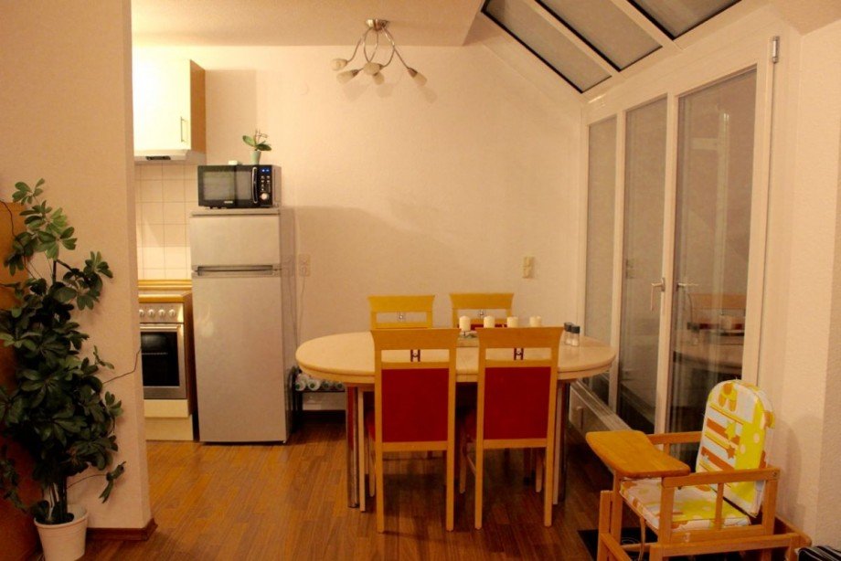 offene K�che mit Einbauk�che Maisonettewohnung Darmstadt