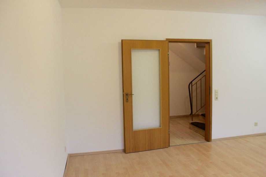 Wohnzimmer mit K�che Maisonettewohnung Ro�dorf