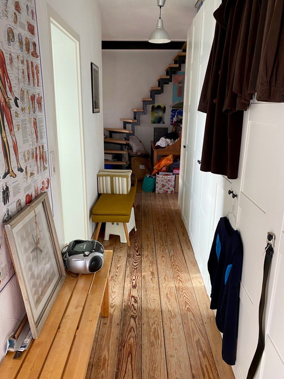 Flur Maisonettewohnung Darmstadt