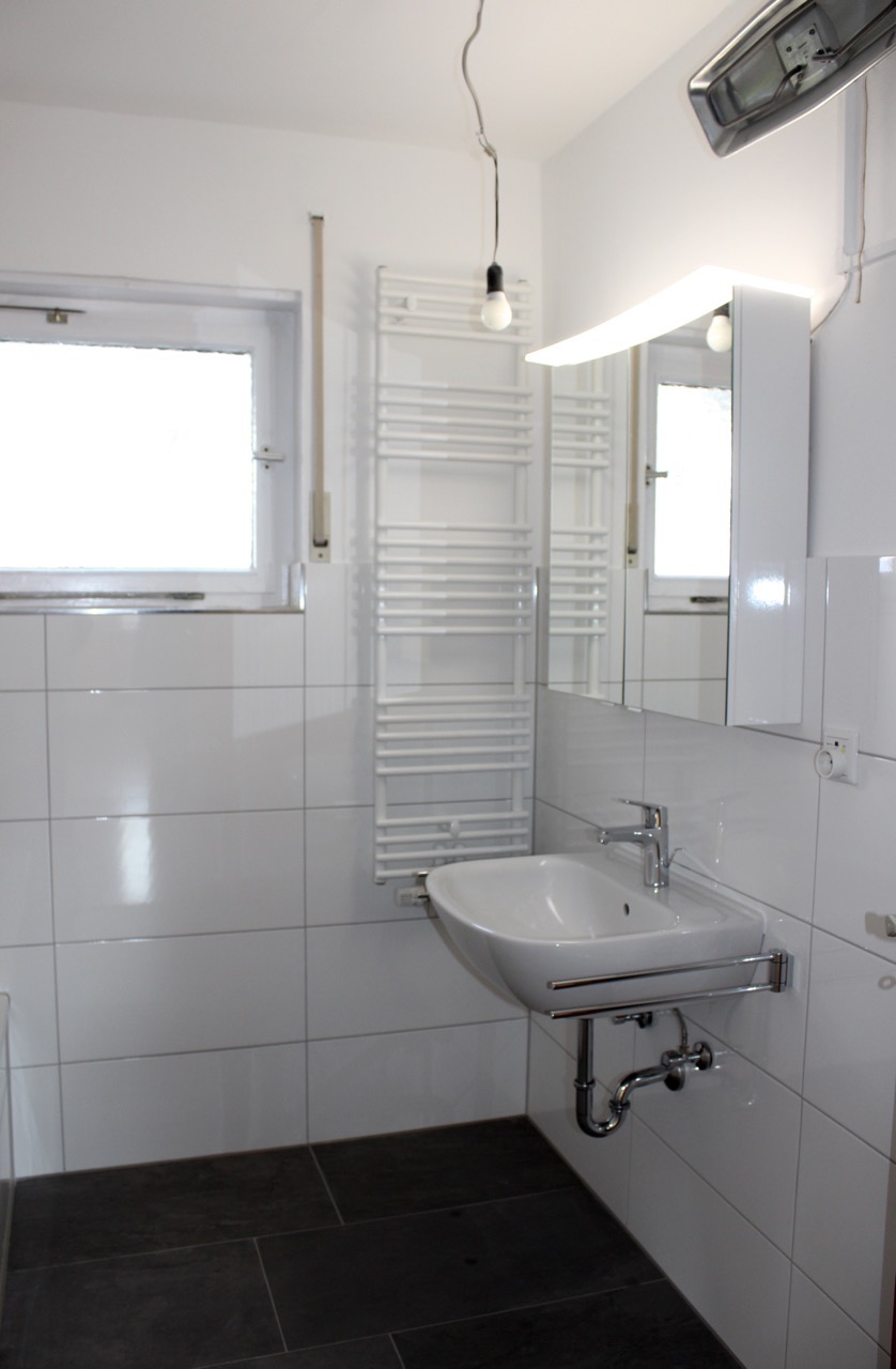 Badezimmer Erdgeschosswohnung Darmstadt