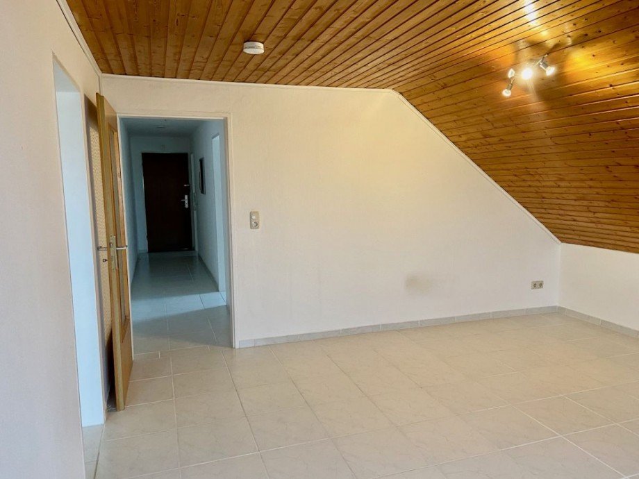 Wohnzimmer Dachgeschosswohnung Weiterstadt