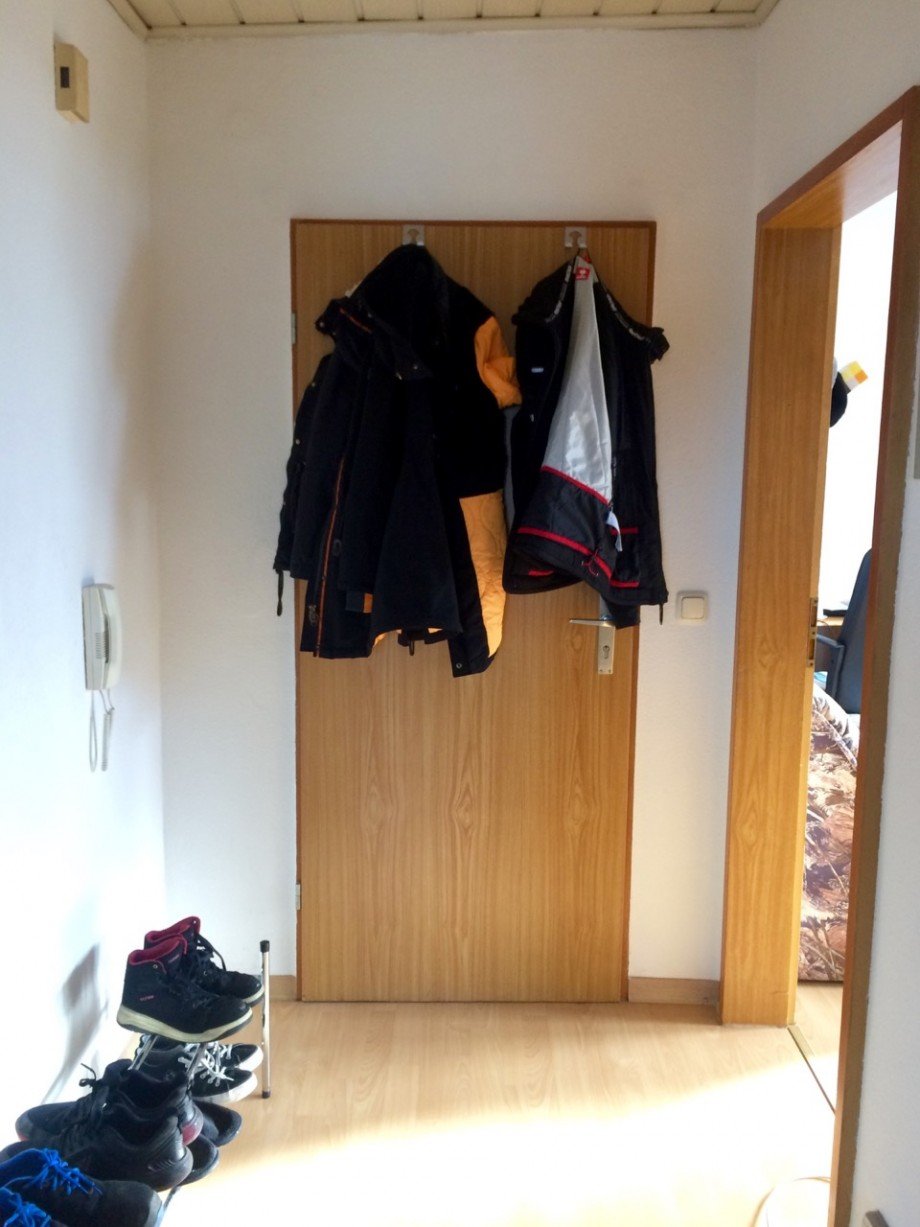 Flur Eingangsbereich Etagenwohnung Darmstadt