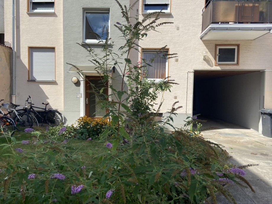 kleiner Innehof Dachgeschosswohnung Darmstadt