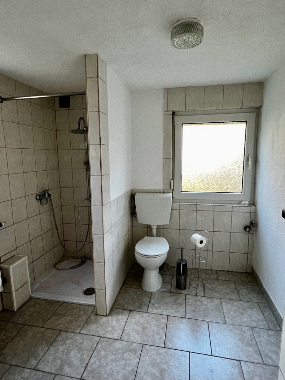 Tageslicht Duschbad Erdgeschosswohnung Darmstadt