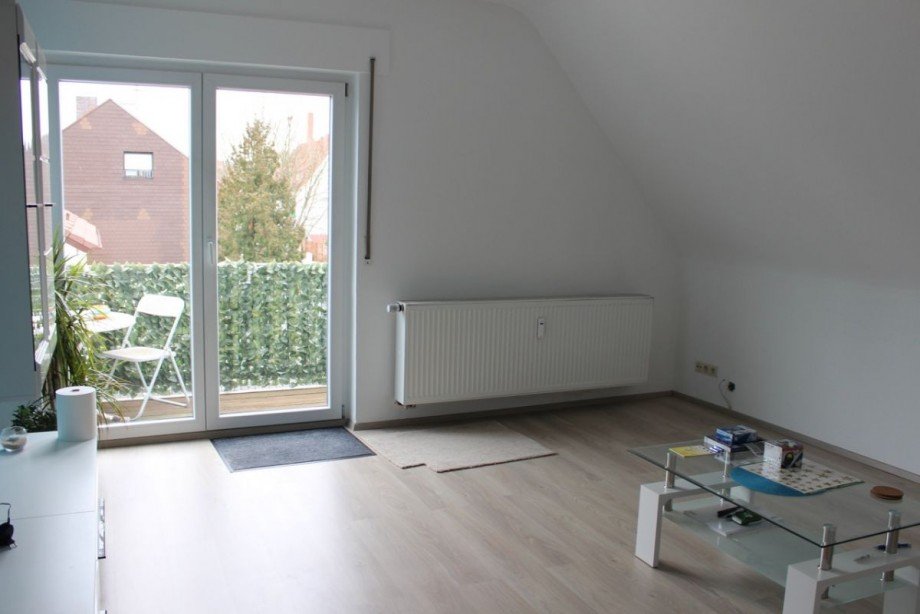 Wohnzimmer Dachgeschosswohnung Darmstadt
