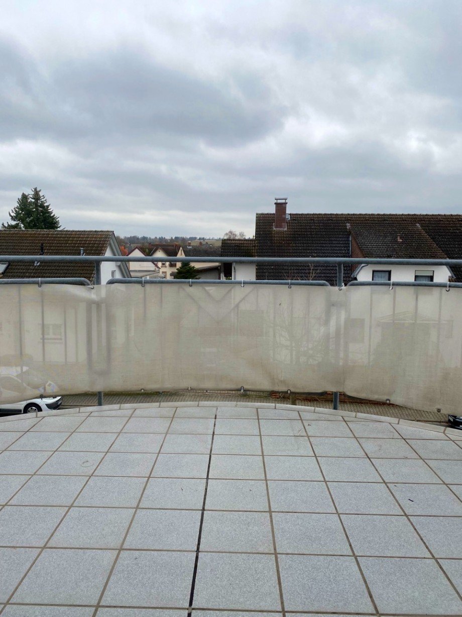 Balkon Dachgeschosswohnung Rossdorf