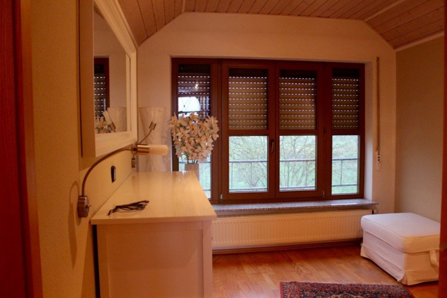 Schlafzimmer Dachgeschosswohnung Rossdorf