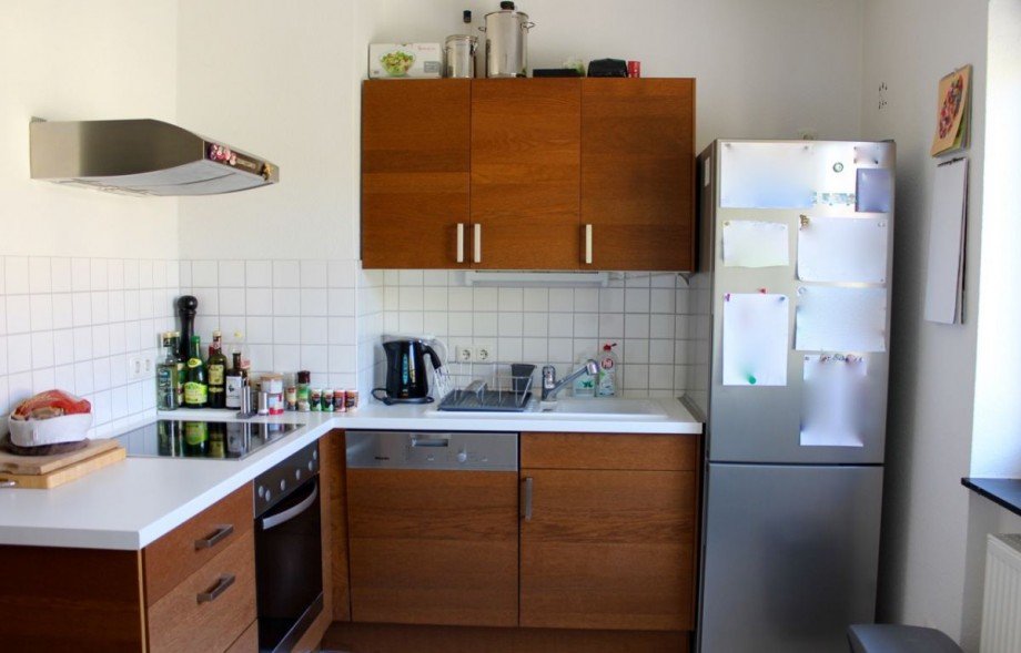 K�che mit EBK Etagenwohnung Darmstadt