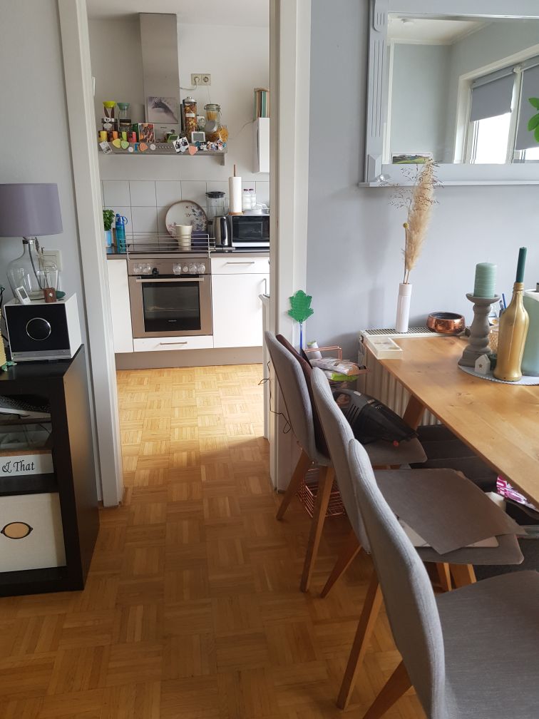 Blick Ku Etagenwohnung Darmstadt